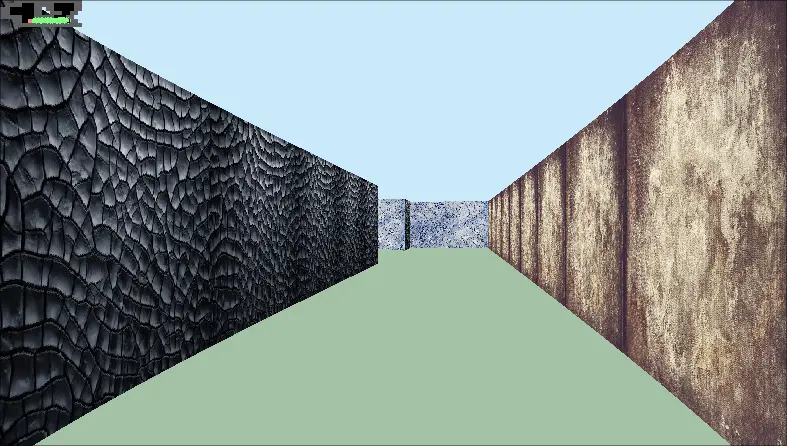 Screenshot of Cub3D - A simple 2.5D game like DOOM